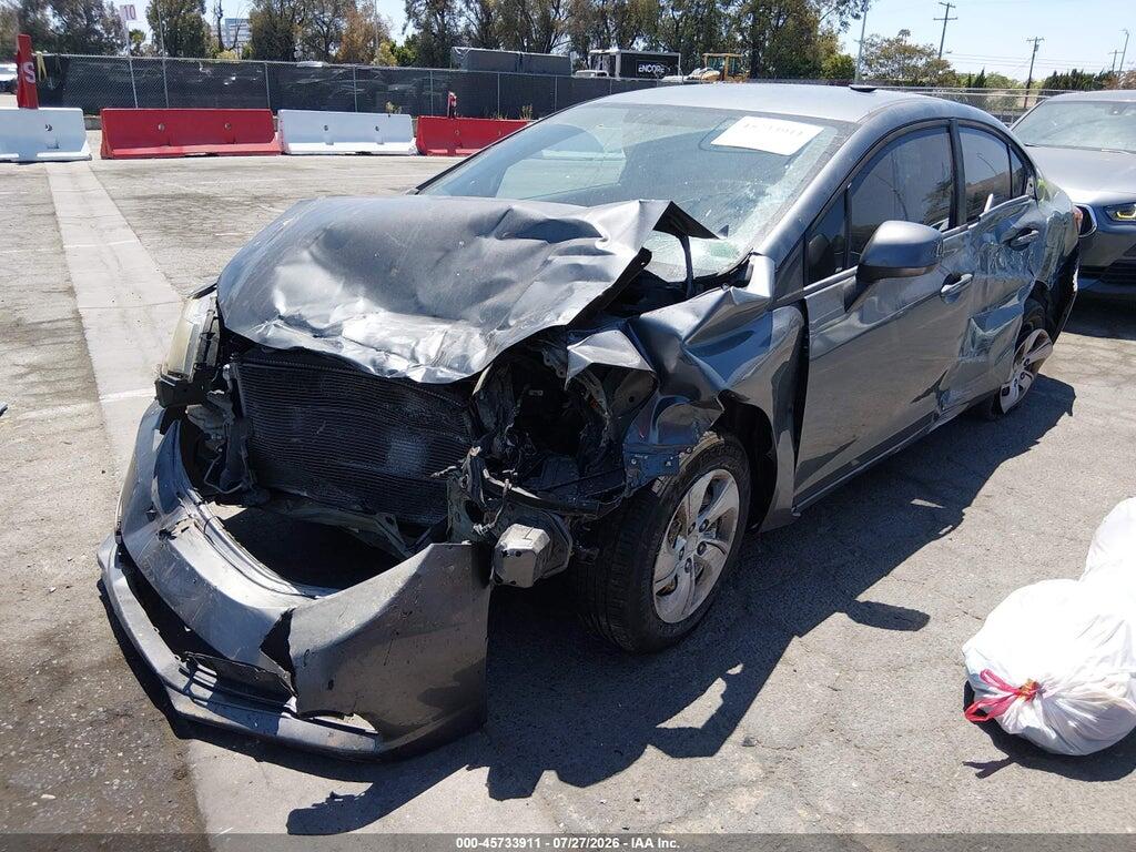 19XFB2F51DE276476 2013 HONDA CIVIC photo no. 2