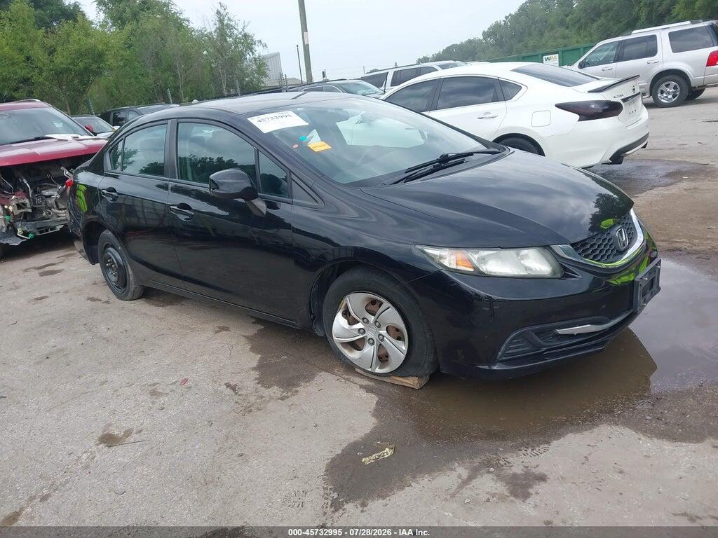 2HGFB2F57DH572480 2013 HONDA CIVIC photo no. 1