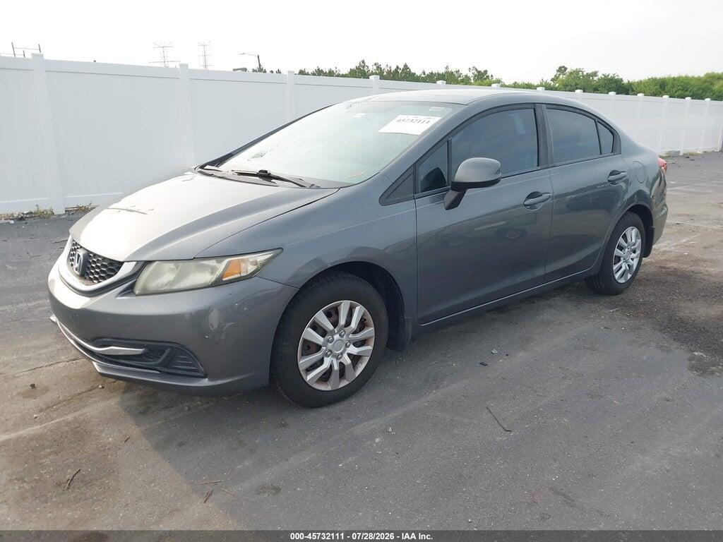 19XFB2F56DE035898 2013 HONDA CIVIC photo no. 2