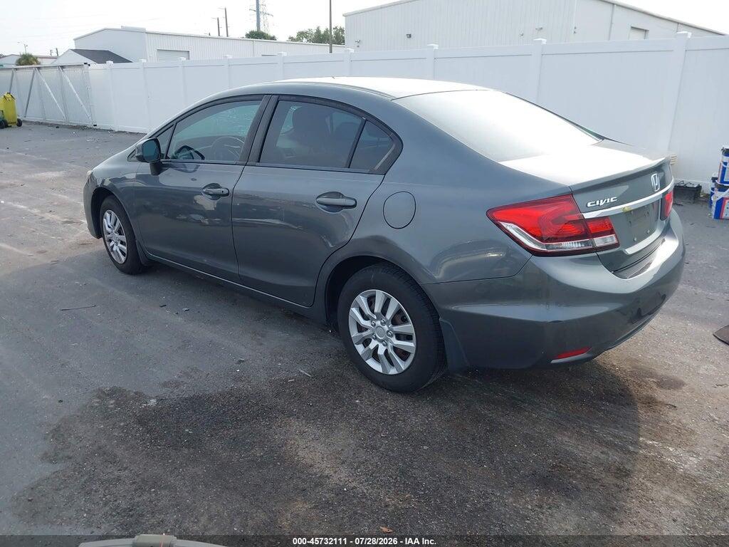 19XFB2F56DE035898 2013 HONDA CIVIC photo no. 3