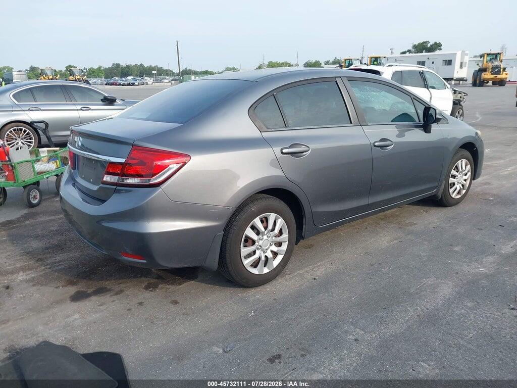 19XFB2F56DE035898 2013 HONDA CIVIC photo no. 4