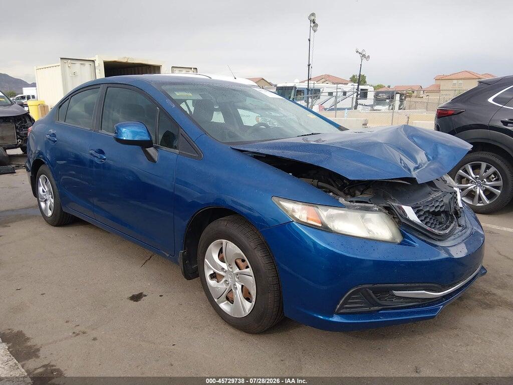 2HGFB2F50DH512850 2013 HONDA CIVIC photo no. 1