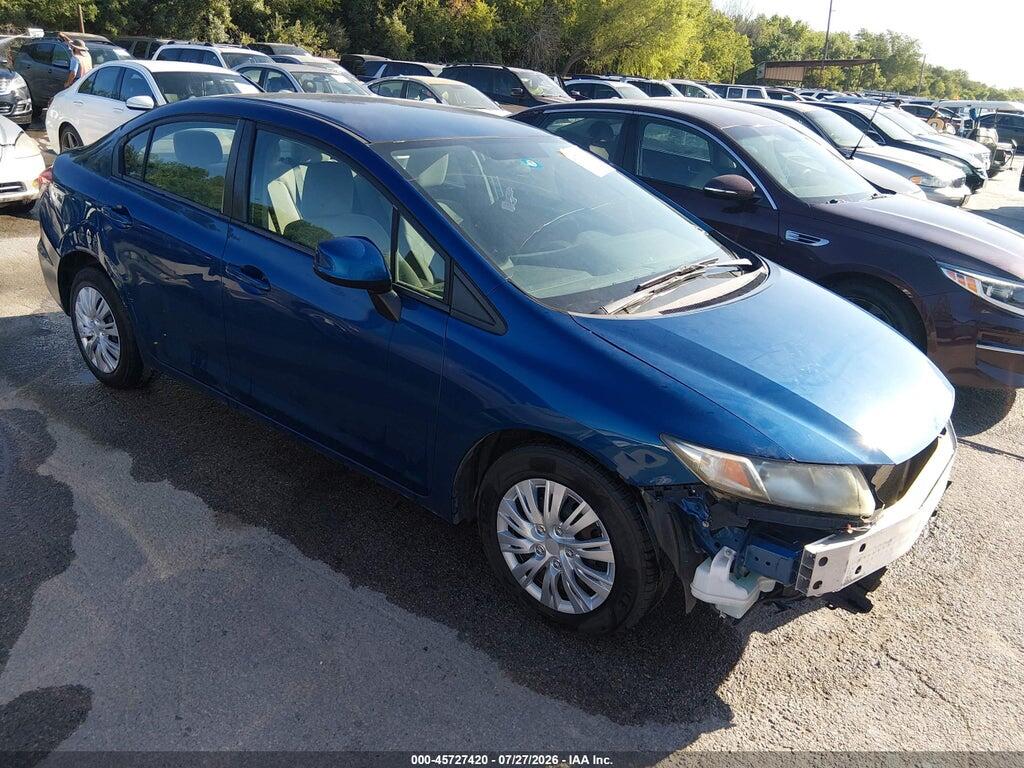 2HGFB2F54DH555782 2013 HONDA CIVIC photo no. 1