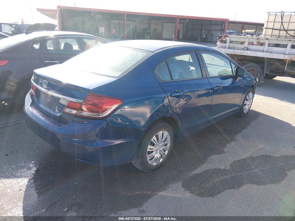 2HGFB2F54DH555782 2013 HONDA CIVIC photo no. 4