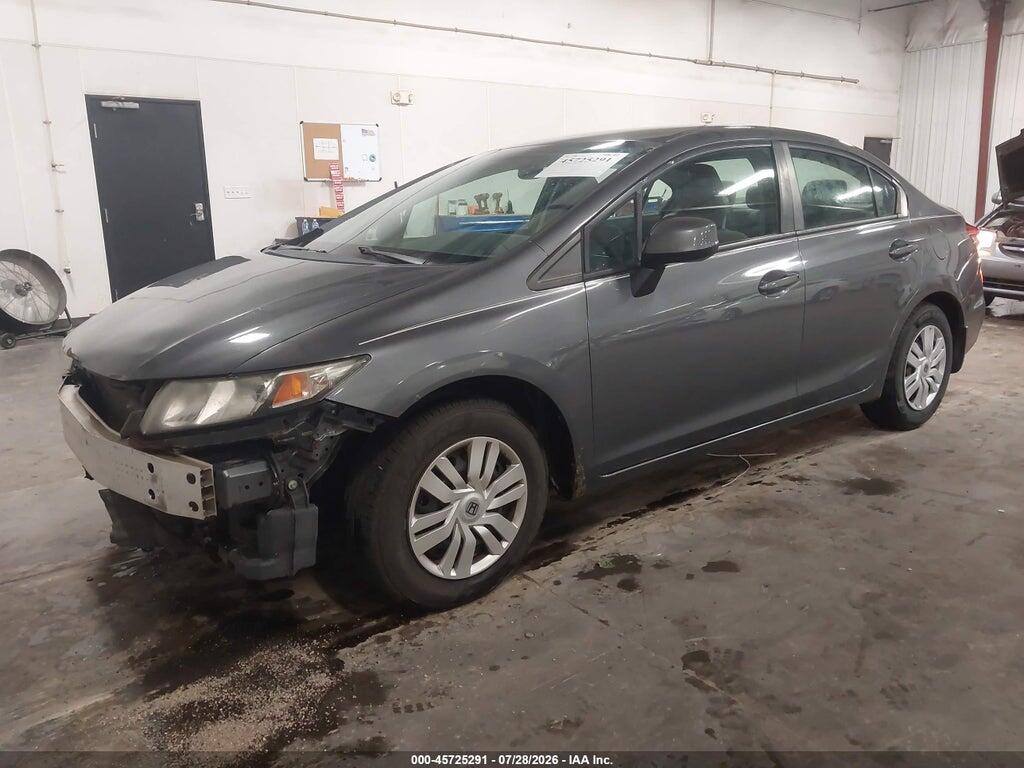 19XFB2F54DE057544 2013 HONDA CIVIC photo no. 2