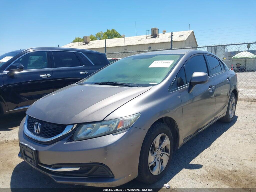 19XFB2F53DE279539 2013 HONDA CIVIC photo no. 2