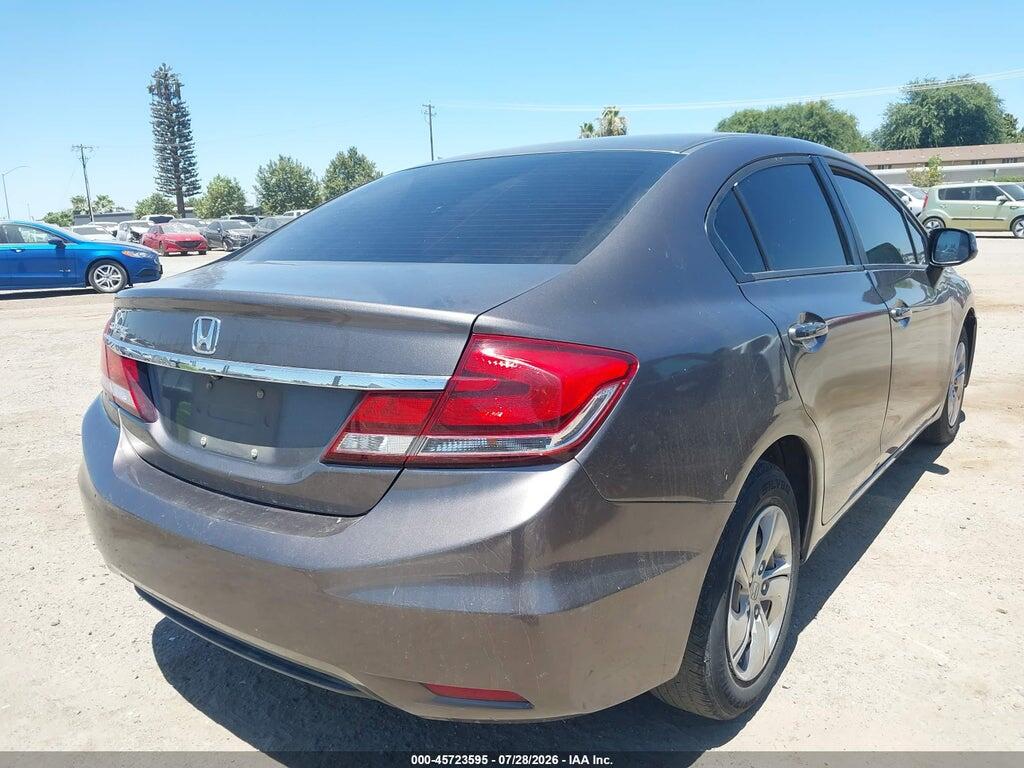 19XFB2F53DE279539 2013 HONDA CIVIC photo no. 4