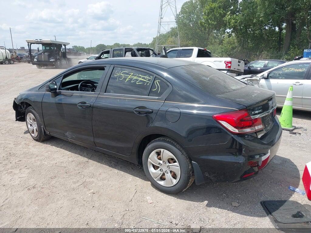 19XFB2F54DE095176 2013 HONDA CIVIC photo no. 3
