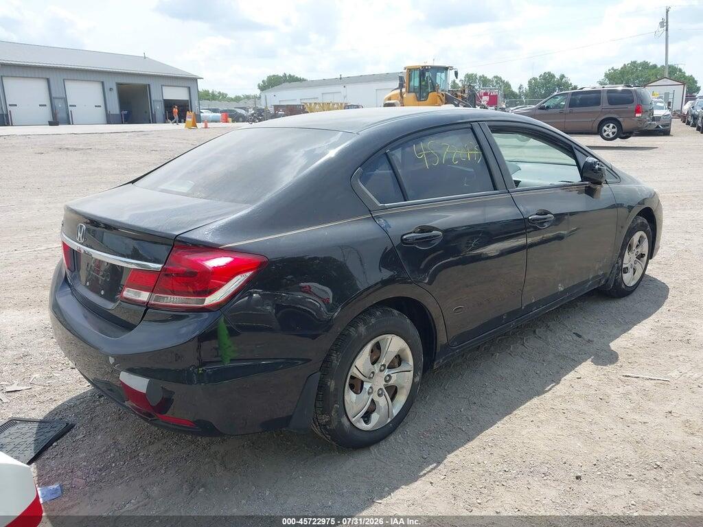19XFB2F54DE095176 2013 HONDA CIVIC photo no. 4