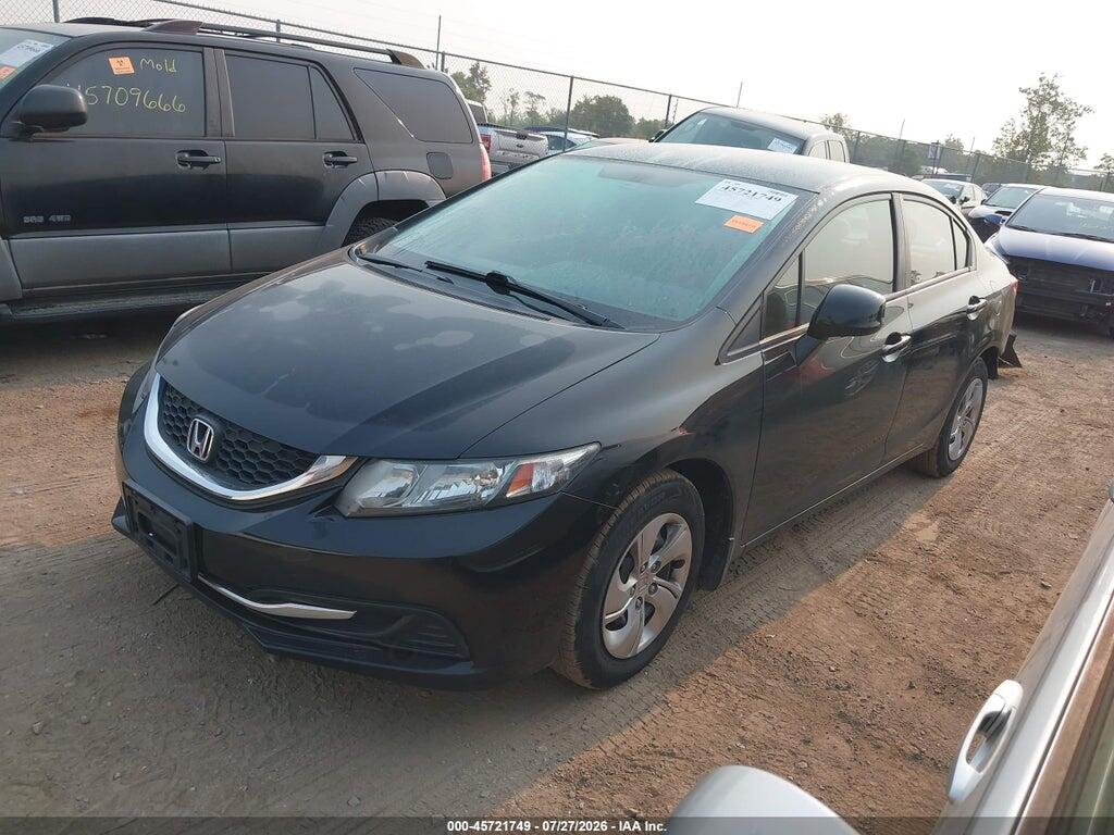 2HGFB2F52DH301780 2013 HONDA CIVIC photo no. 2