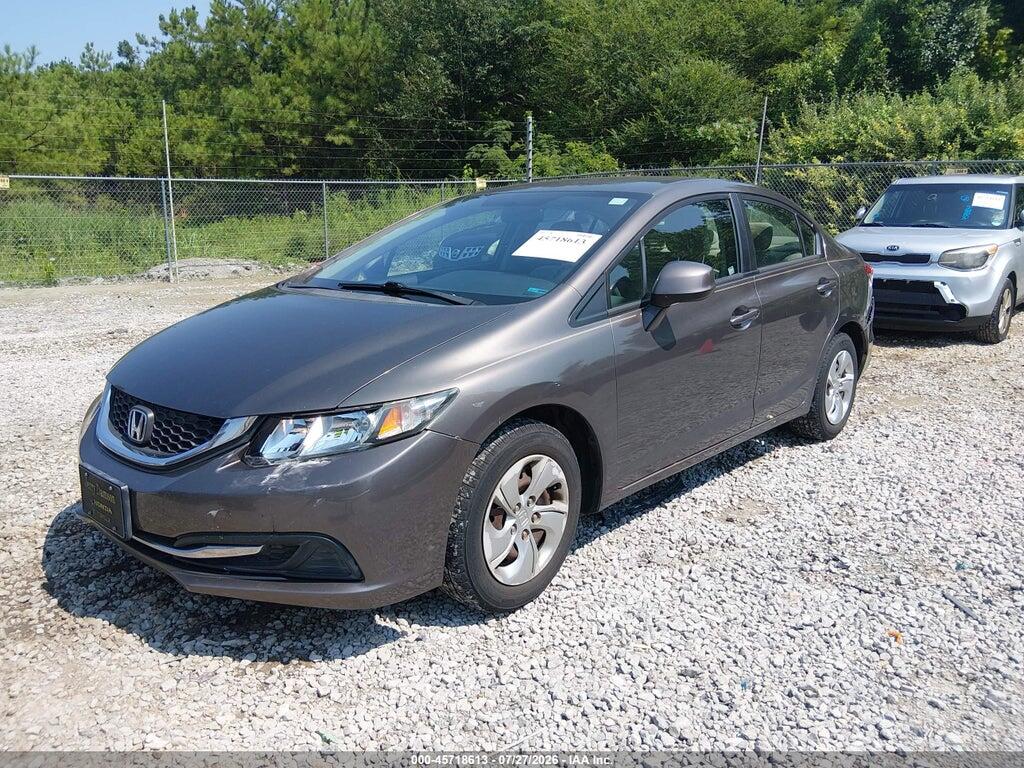 2HGFB2F59DH529260 2013 HONDA CIVIC photo no. 2