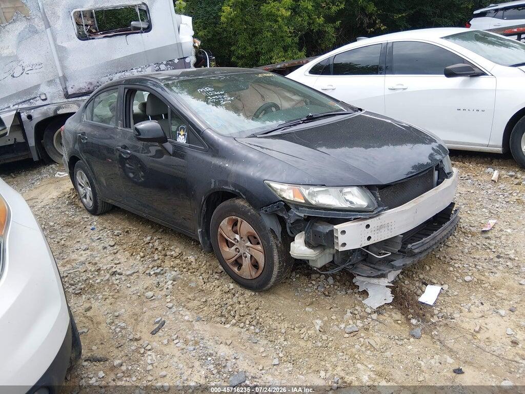 19XFB2F58DE030332 2013 HONDA CIVIC photo no. 1