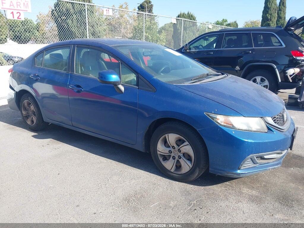 19XFB2F51DE257703 2013 HONDA CIVIC photo no. 1
