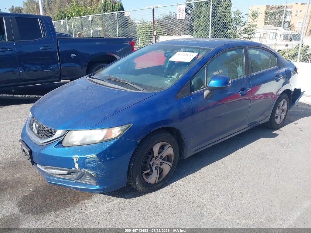 19XFB2F51DE257703 2013 HONDA CIVIC photo no. 2