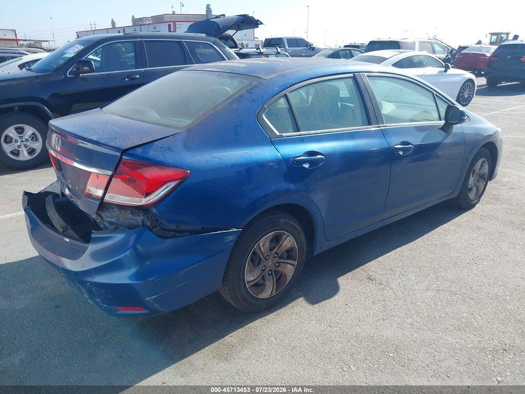 19XFB2F51DE257703 2013 HONDA CIVIC photo no. 4