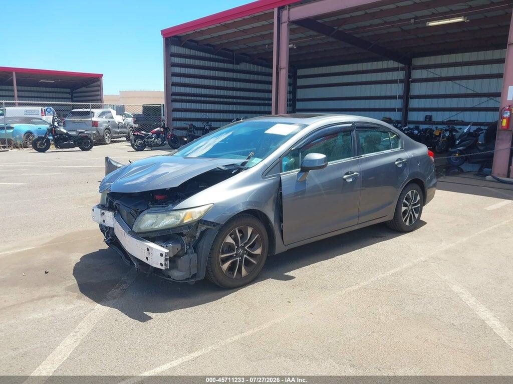 19XFB2F81DE050318 2013 HONDA CIVIC photo no. 2
