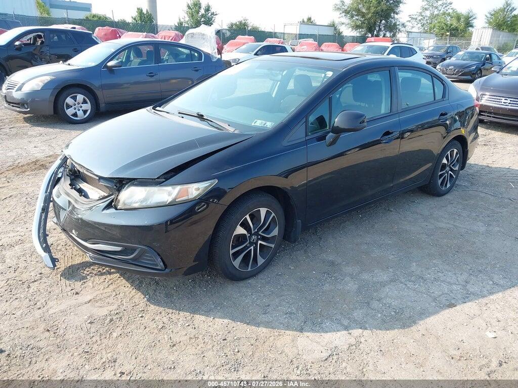 19XFB2F82DE235672 2013 HONDA CIVIC photo no. 2