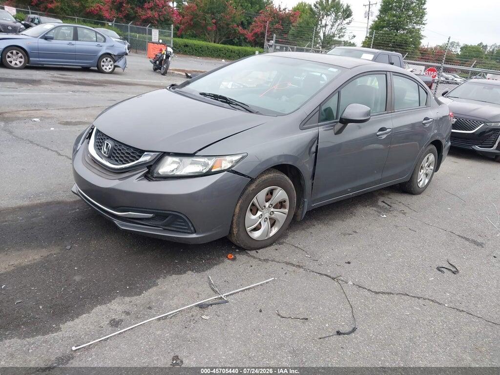 2HGFB2F51DH509083 2013 HONDA CIVIC photo no. 2