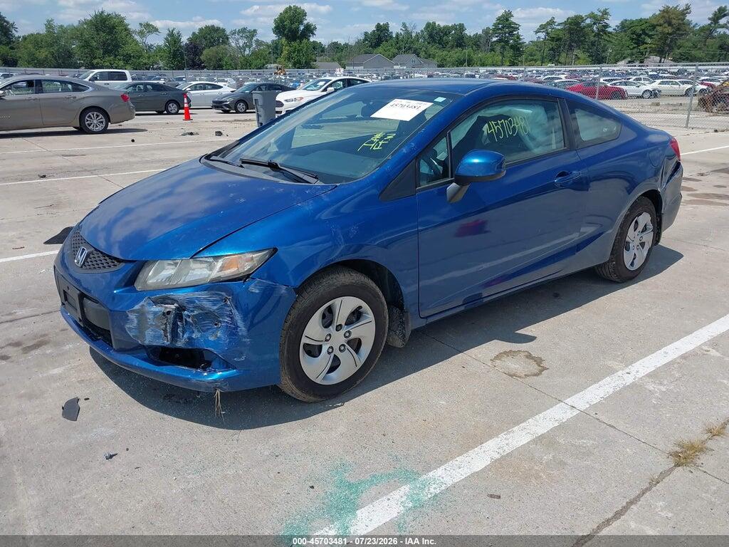 2HGFG3B56DH525910 2013 HONDA CIVIC photo no. 2