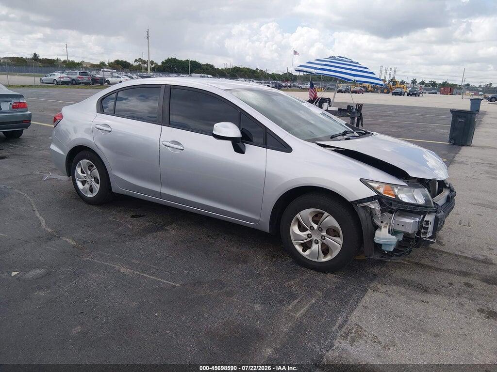19XFB2F51DE080599 2013 HONDA CIVIC photo no. 1