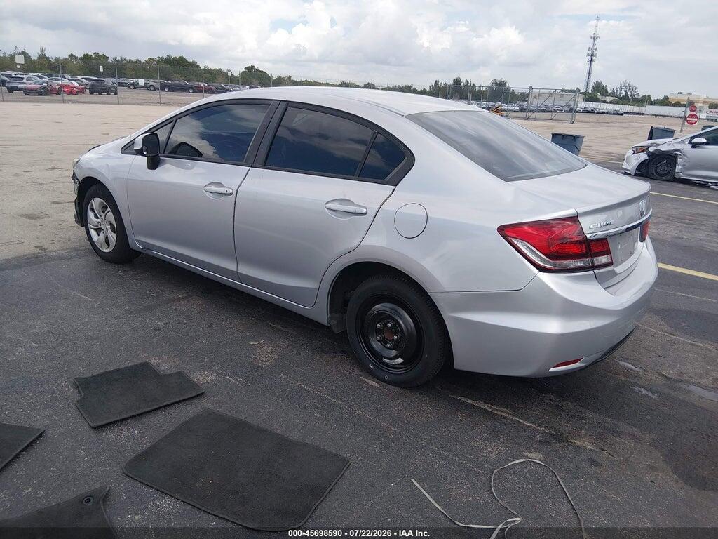 19XFB2F51DE080599 2013 HONDA CIVIC photo no. 3