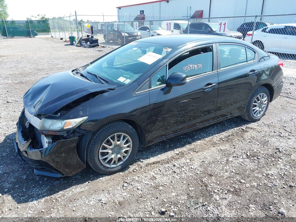 2HGFB2F59DH579110 2013 HONDA CIVIC photo no. 2