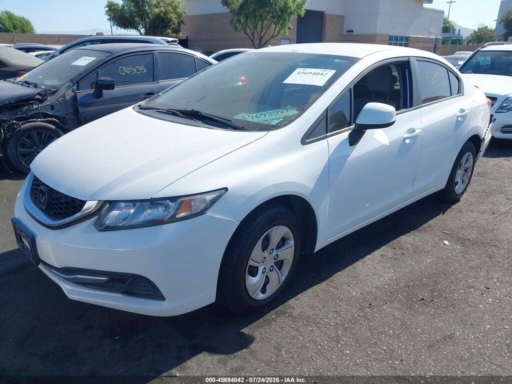19XFB2F59DE223167 2013 HONDA CIVIC photo no. 2