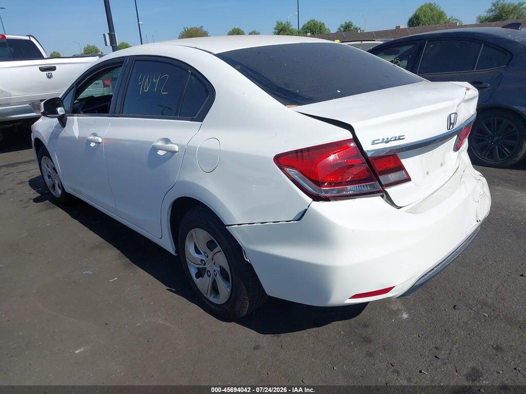19XFB2F59DE223167 2013 HONDA CIVIC photo no. 3