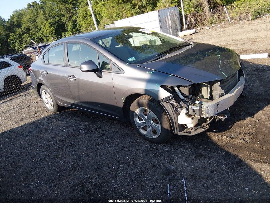 19XFB2F51DE286957 2013 HONDA CIVIC photo no. 1