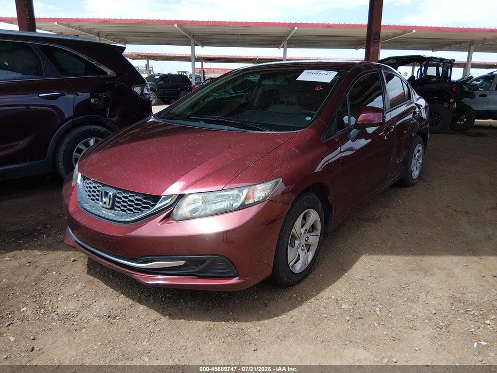 19XFB2F59DE076963 2013 HONDA CIVIC photo no. 2