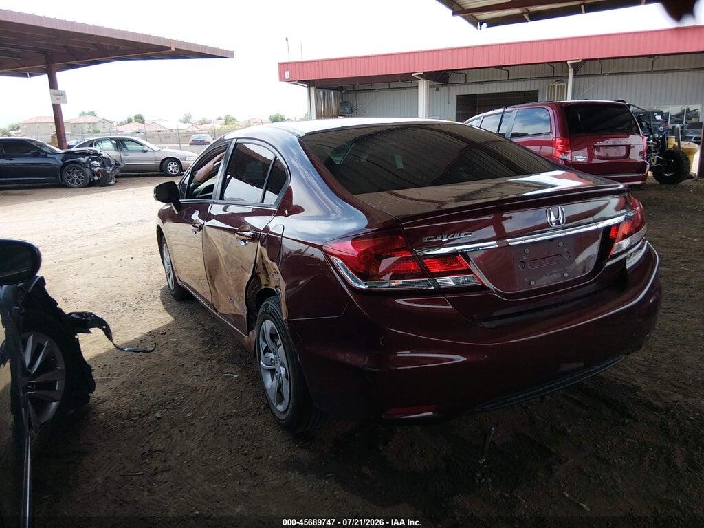 19XFB2F59DE076963 2013 HONDA CIVIC photo no. 3