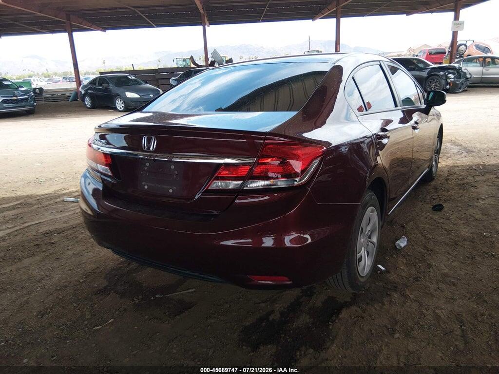 19XFB2F59DE076963 2013 HONDA CIVIC photo no. 4