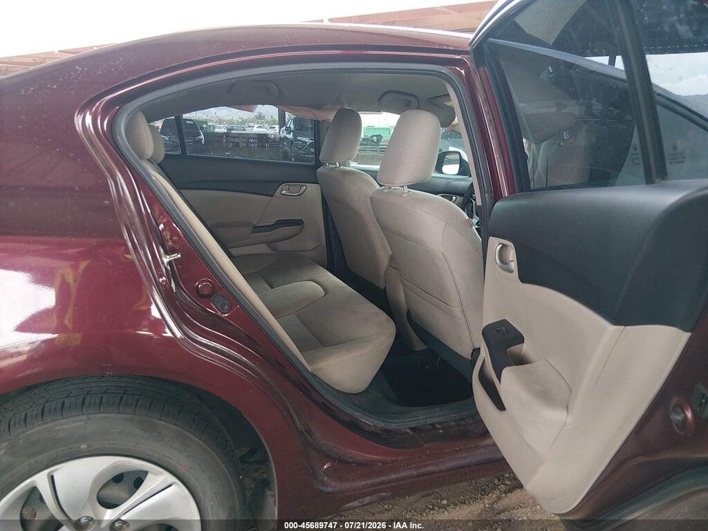 19XFB2F59DE076963 2013 HONDA CIVIC photo no. 8