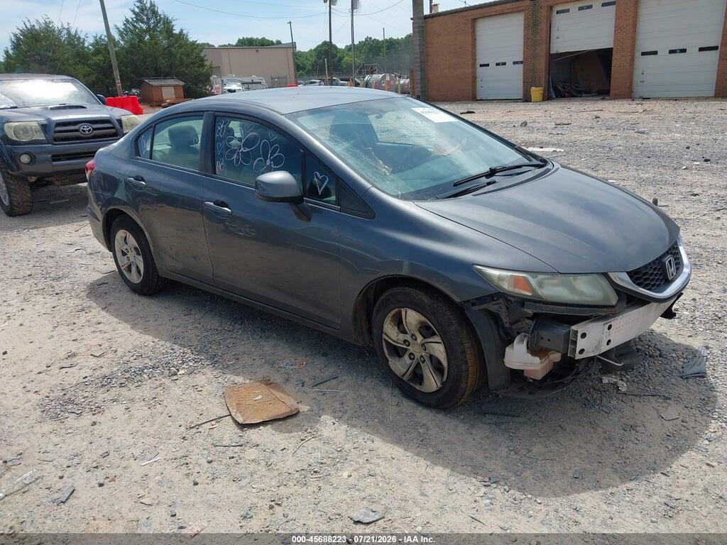 2HGFB2F55DH539509 2013 HONDA CIVIC photo no. 1