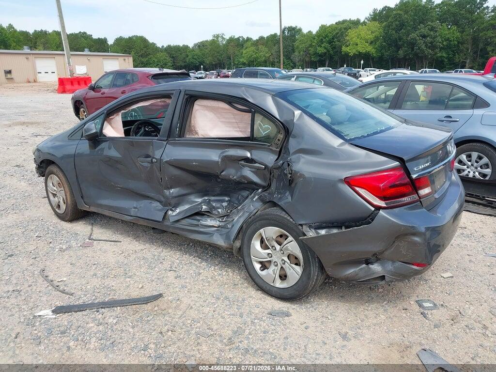 2HGFB2F55DH539509 2013 HONDA CIVIC photo no. 3