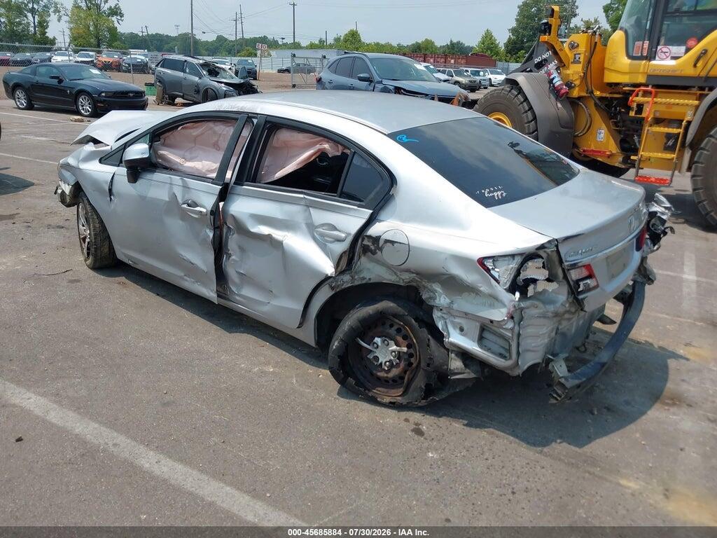 19XFB2F53DE006648 2013 HONDA CIVIC photo no. 3