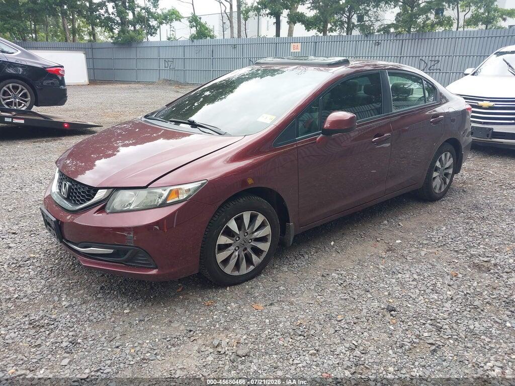 19XFB2F82DE286203 2013 HONDA CIVIC photo no. 2