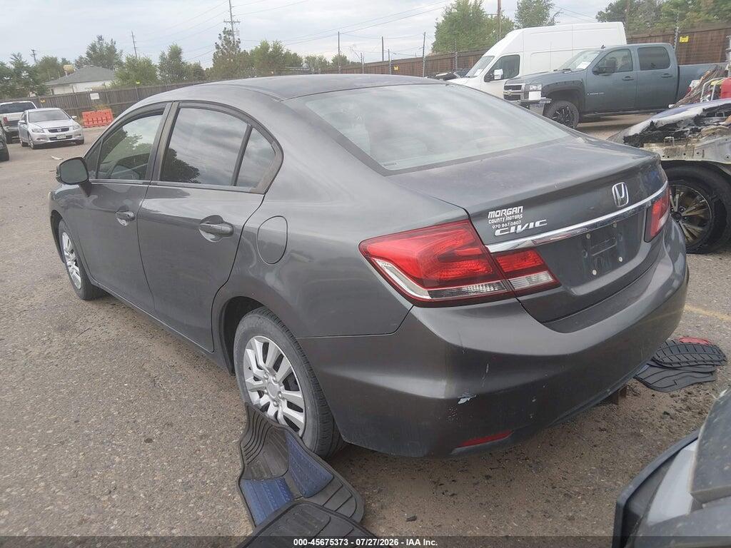 19XFB2F52DE093412 2013 HONDA CIVIC photo no. 3