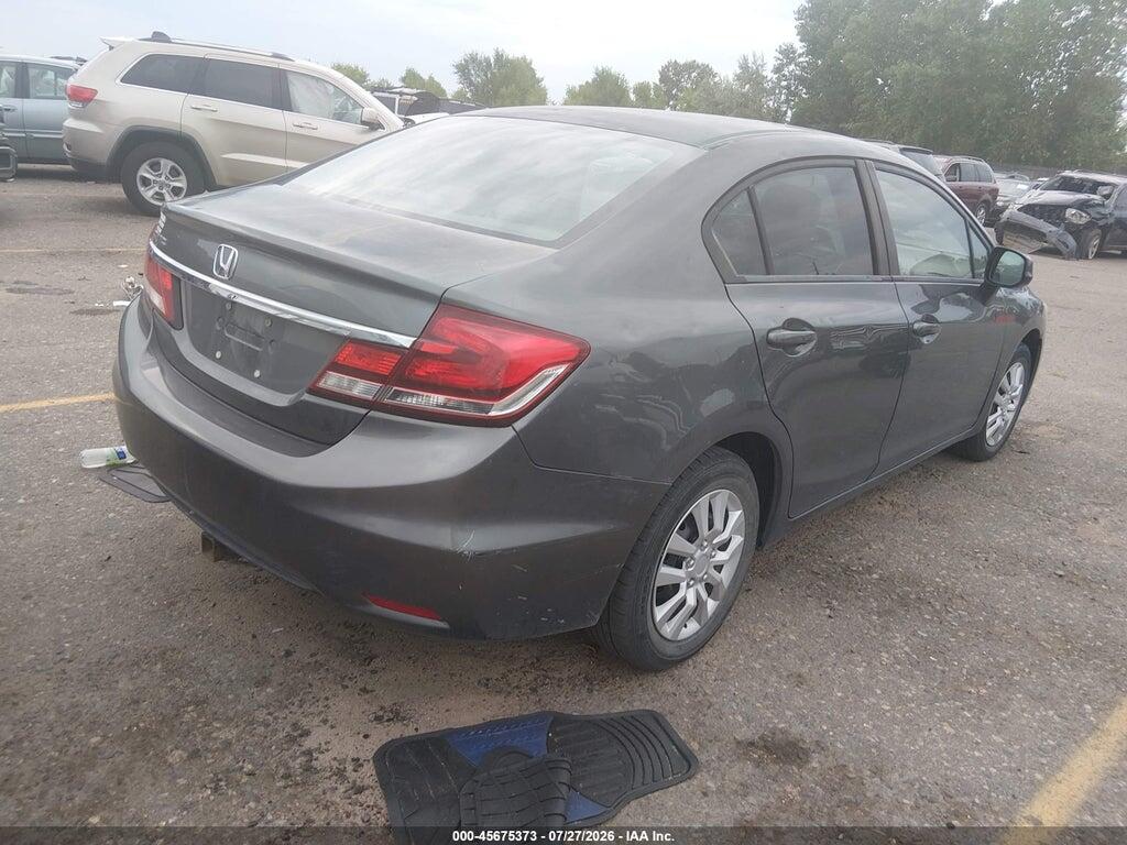 19XFB2F52DE093412 2013 HONDA CIVIC photo no. 4