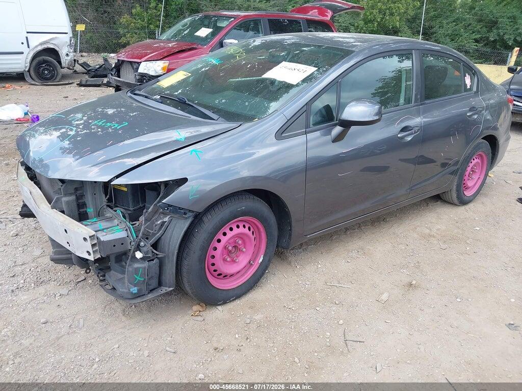 19XFB2F50DE036688 2013 HONDA CIVIC photo no. 2