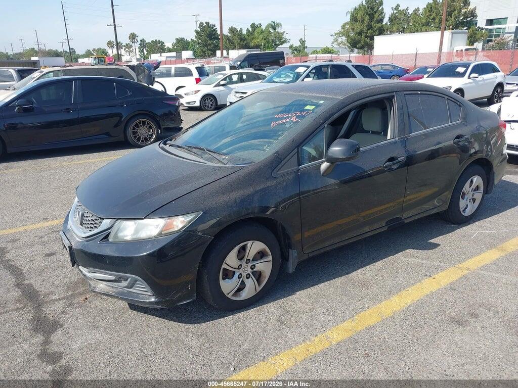 19XFB2F56DE211252 2013 HONDA CIVIC photo no. 2