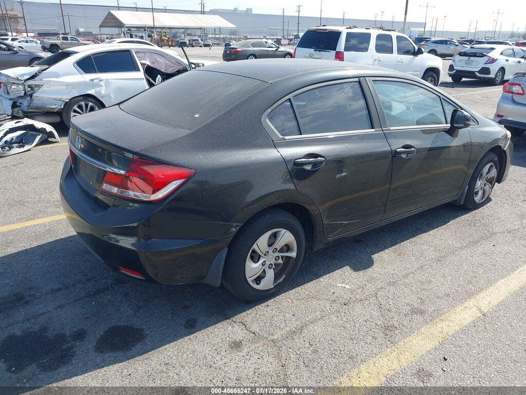 19XFB2F56DE211252 2013 HONDA CIVIC photo no. 4