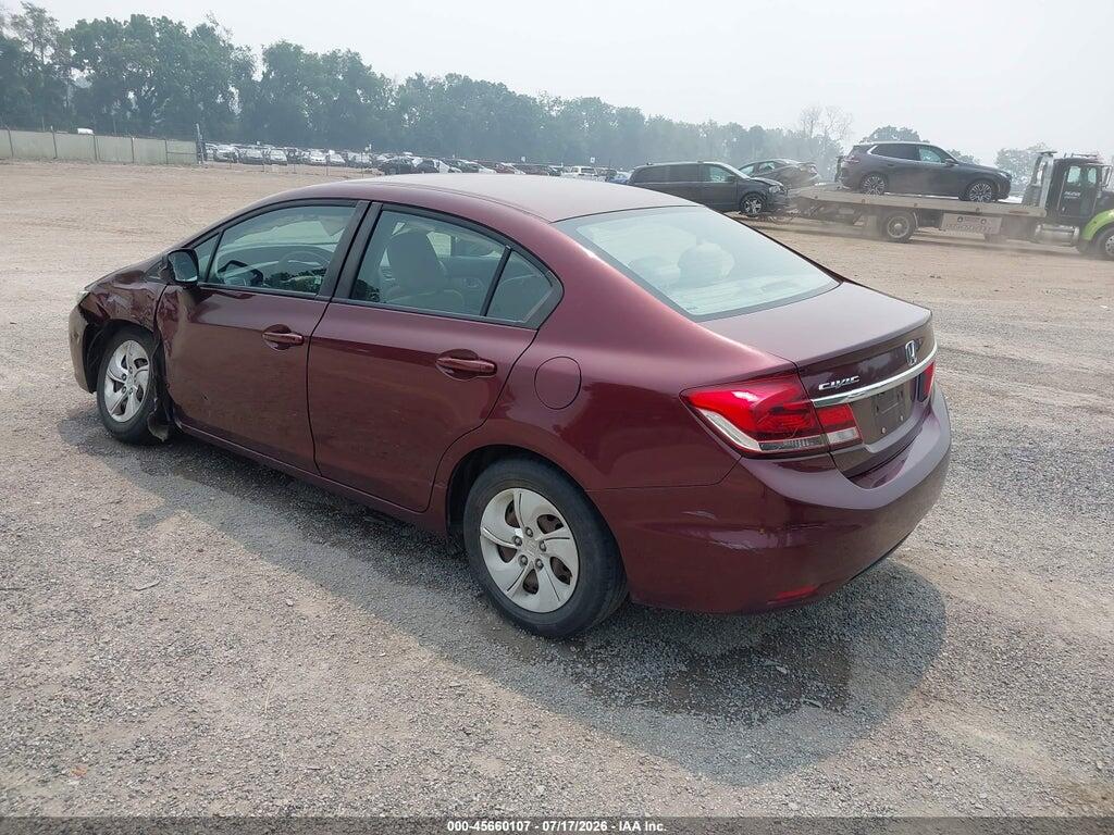 19XFB2F52DE213354 2013 HONDA CIVIC photo no. 3