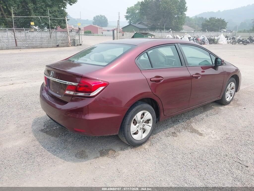 19XFB2F52DE213354 2013 HONDA CIVIC photo no. 4