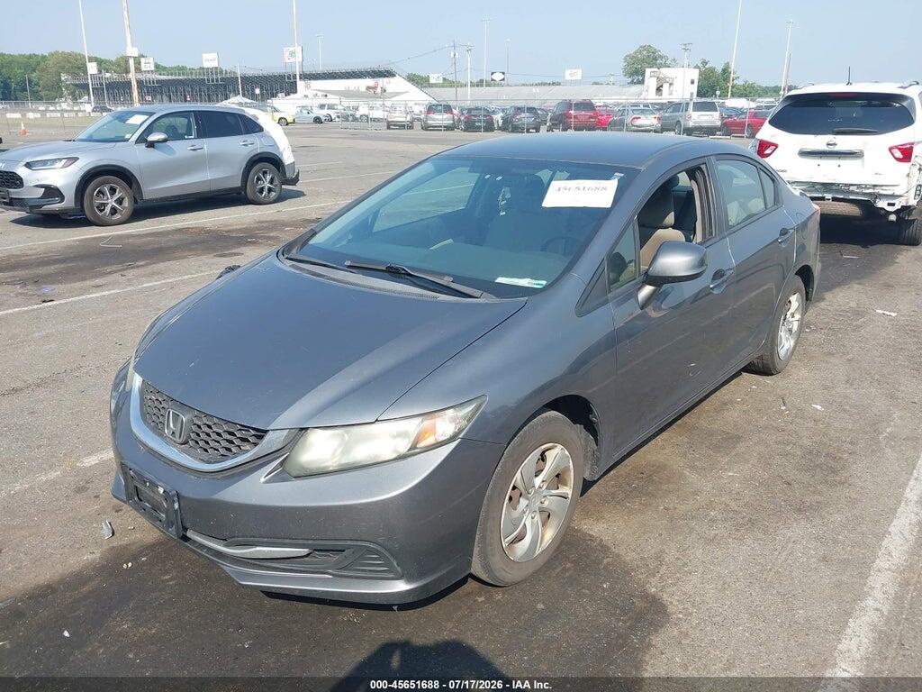 19XFB2F55DE229788 2013 HONDA CIVIC photo no. 2