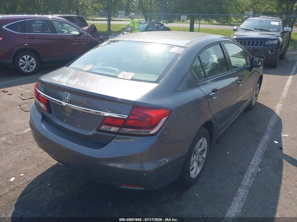 19XFB2F55DE229788 2013 HONDA CIVIC photo no. 4