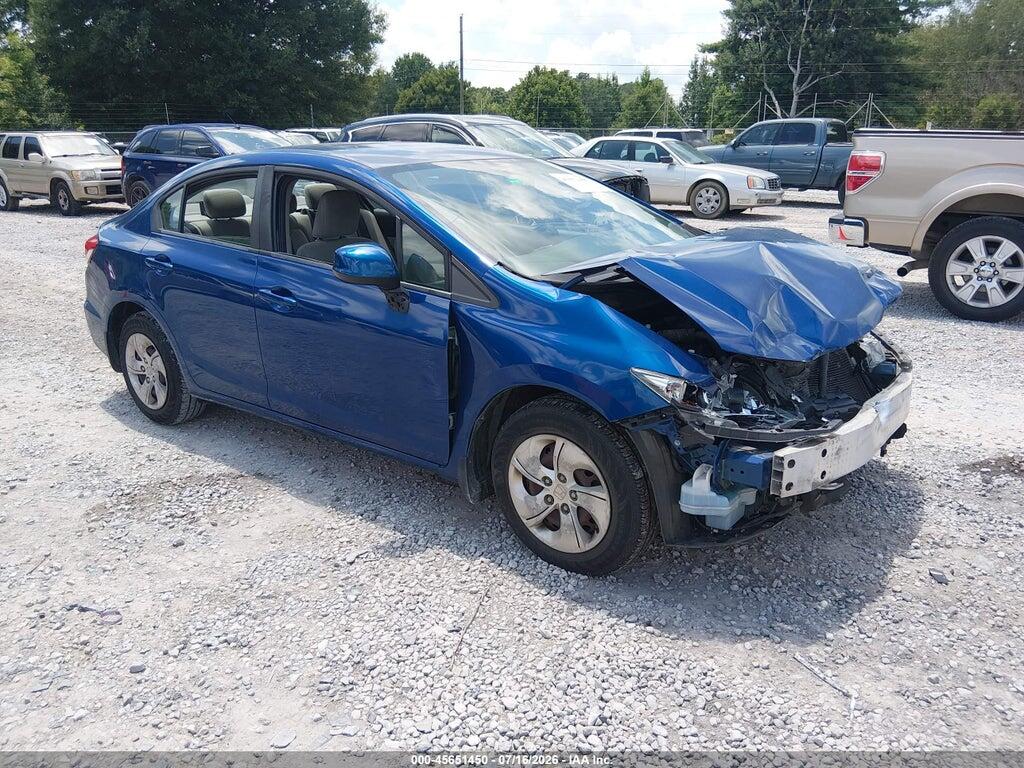 19XFB2F58DE034820 2013 HONDA CIVIC photo no. 1