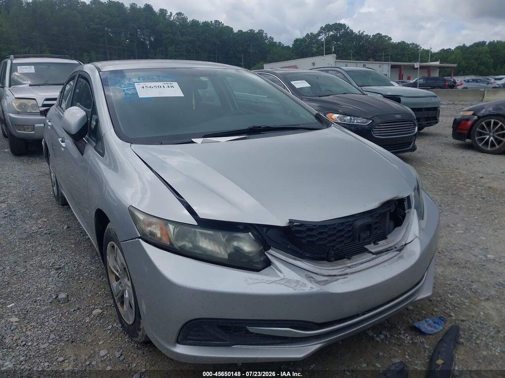 2HGFB2F5XDH593100 2013 HONDA CIVIC photo no. 1