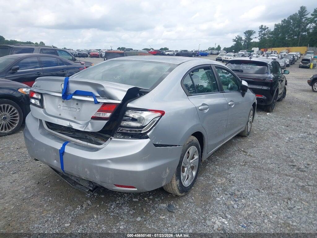 2HGFB2F5XDH593100 2013 HONDA CIVIC photo no. 4
