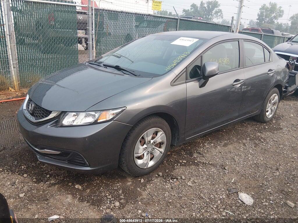 19XFB2F57DE014364 2013 HONDA CIVIC photo no. 2